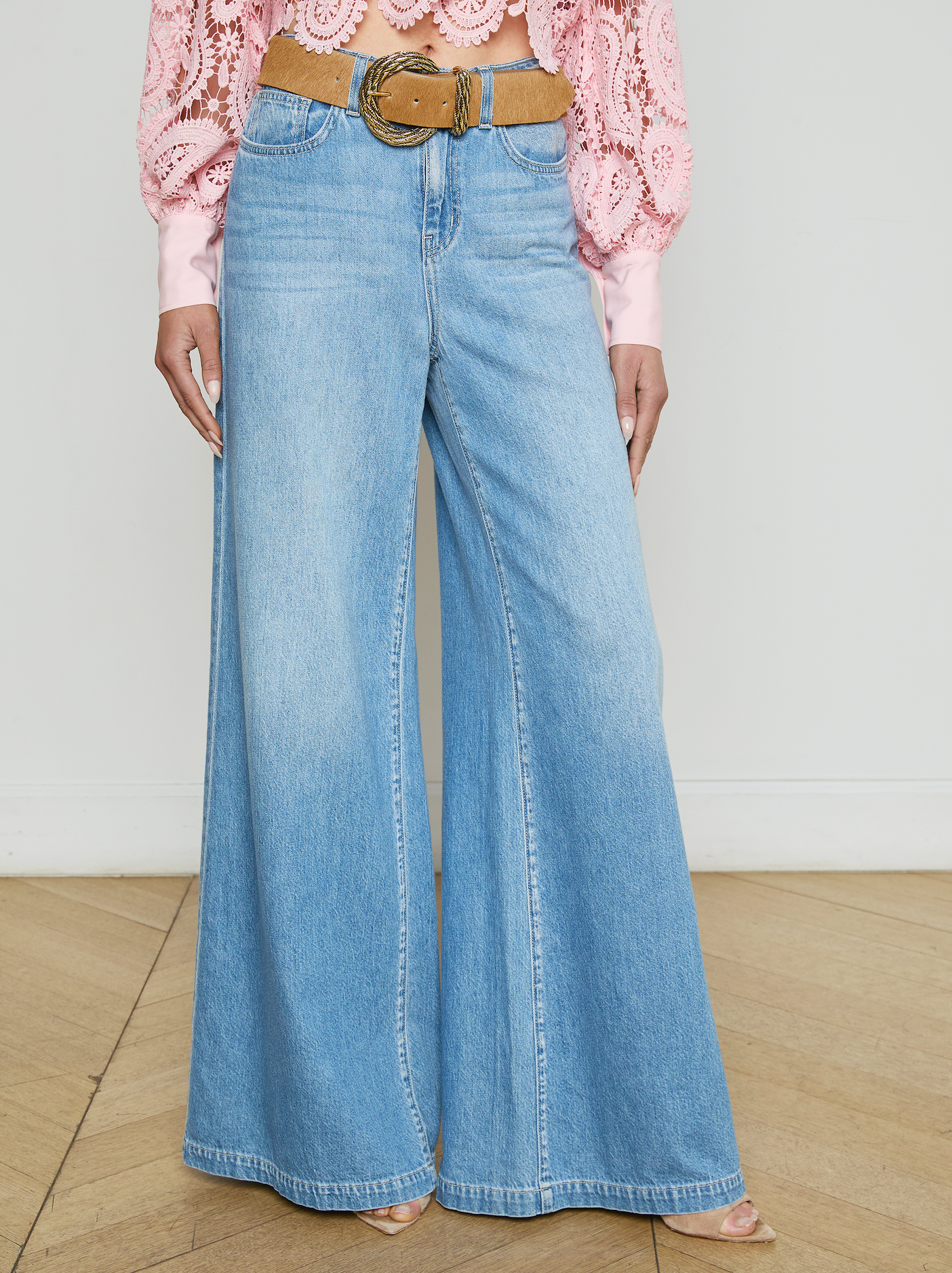L'AGENCE quincy h/r wide leg