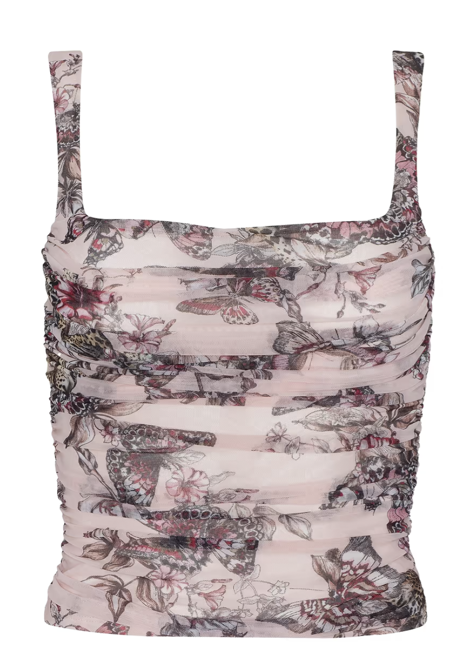L'AGENCE rasha shirred tank