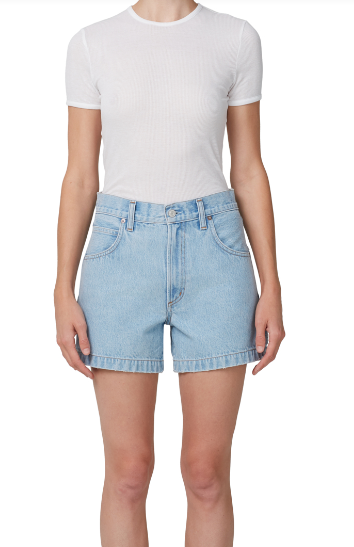 AGOLDE magda shorts SNOWBIRD