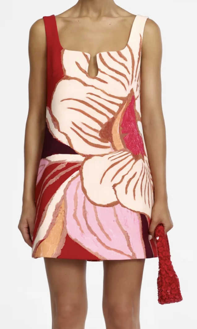 Acler llewellyn mini dress