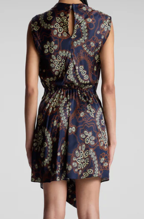 A.L.C. dion printed mini dress