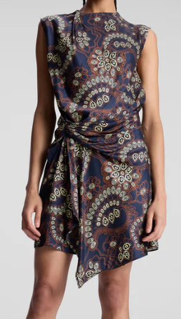 A.L.C. dion printed mini dress