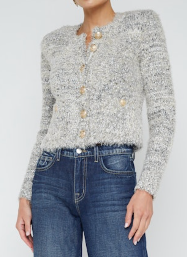 L'AGENCE una knit cardigan