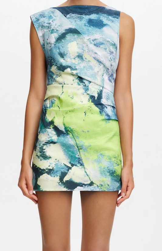 Acler inkford mini dress
