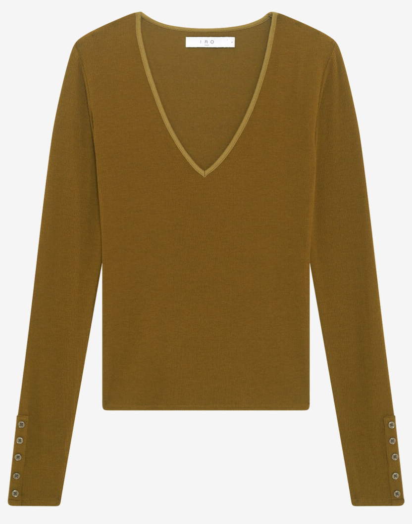 IRO rory ribbed shirt