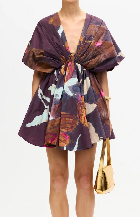 Acler northam mini dress