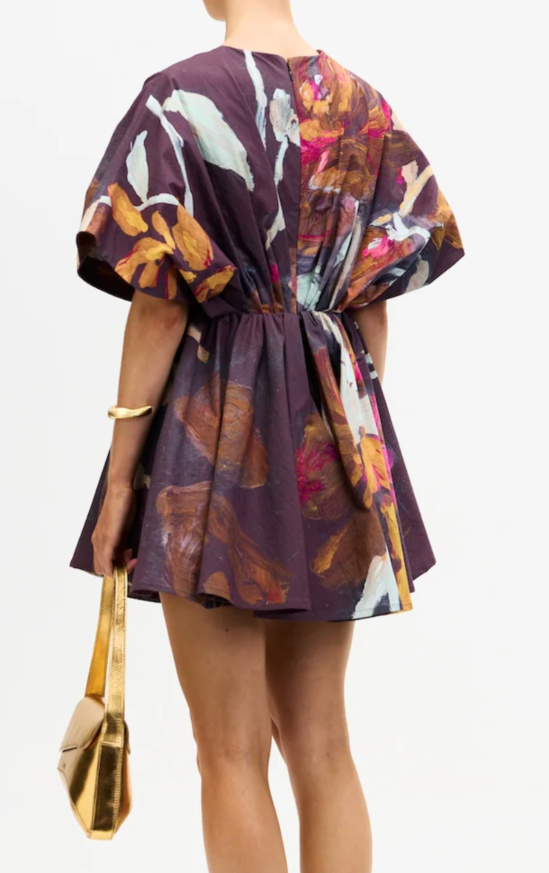 Acler northam mini dress