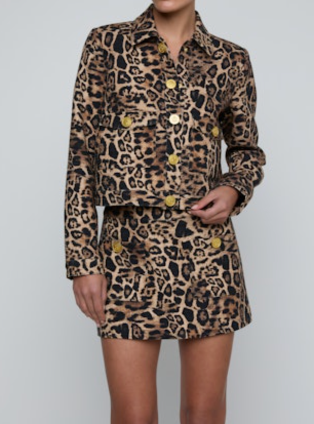 L'AGENCE nyx cropped jacket