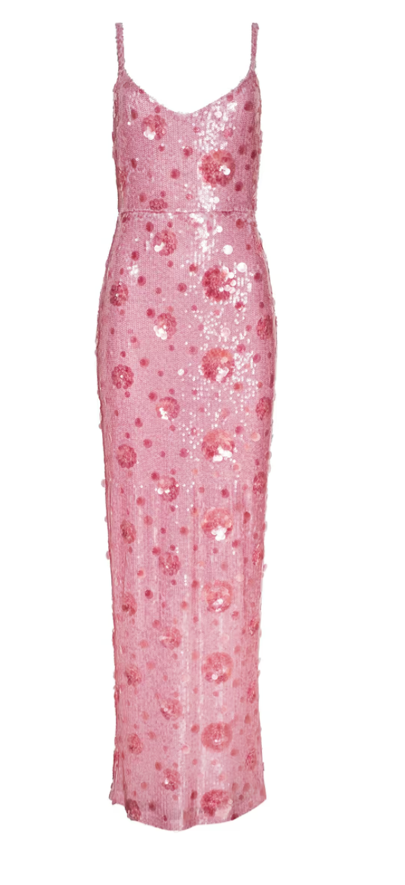 L'AGENCE karma maxi dress