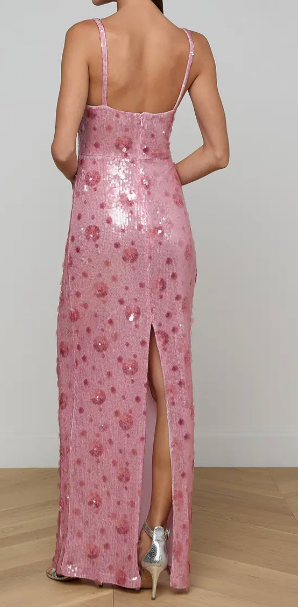 L'AGENCE karma maxi dress