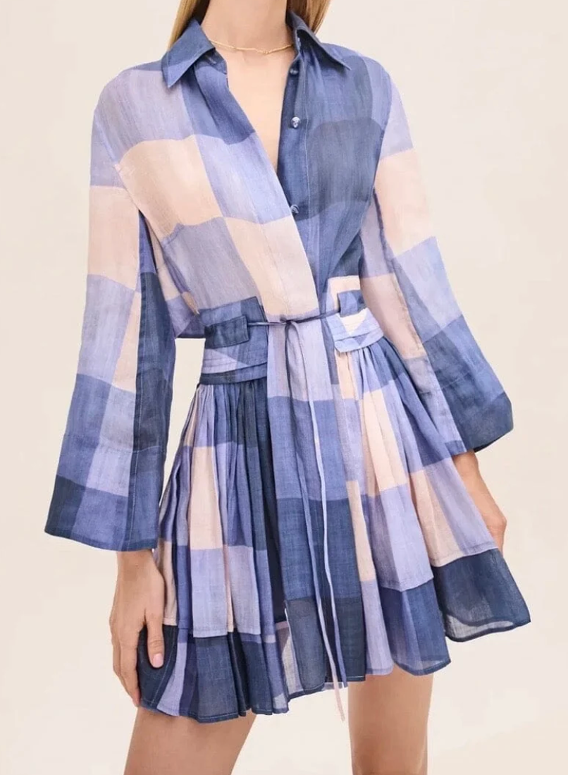 Ronny Kobo aviv ramie dress