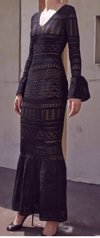 Alexis darcie knitted dress