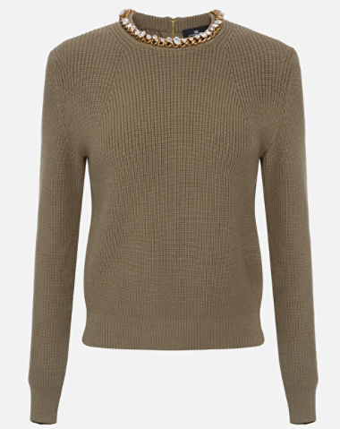 Elisabetta Franchi embellished sweater
