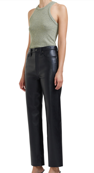 AGOLDE recycled leather pants